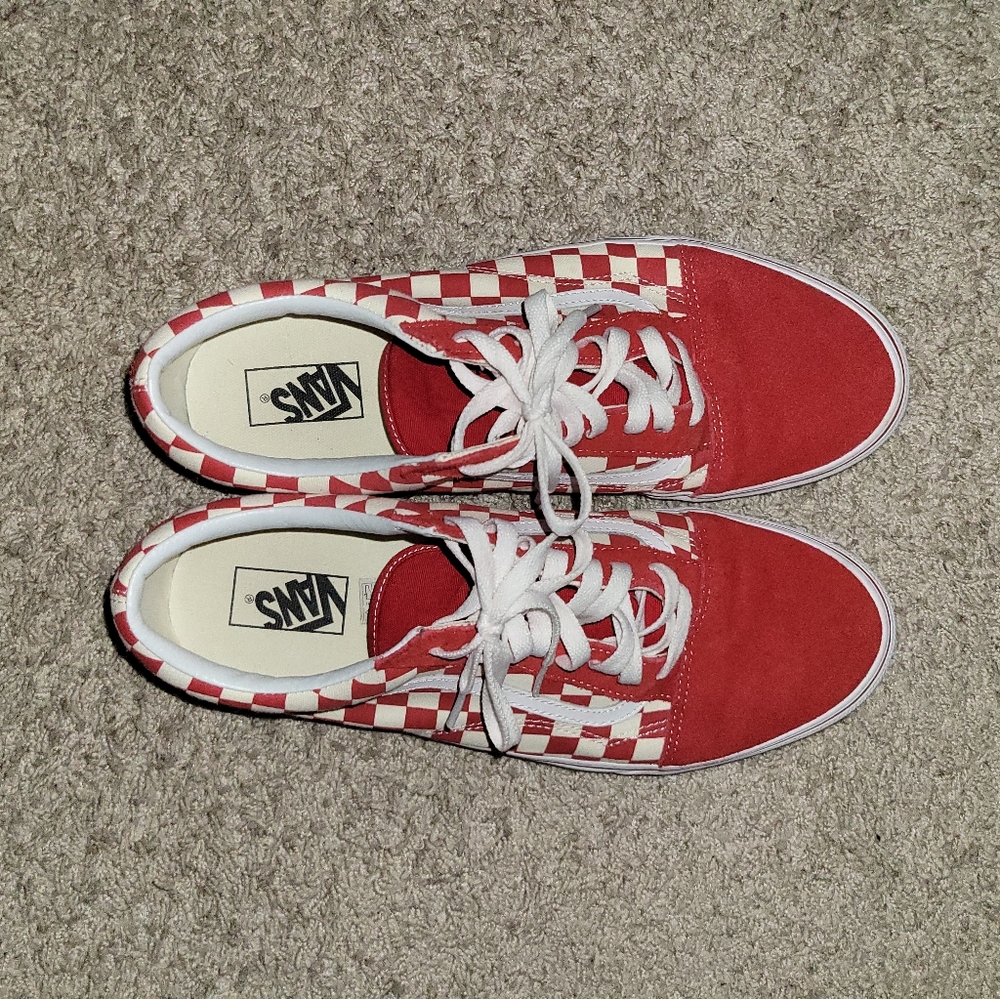 Size12 Vans Old Skool Primary Check